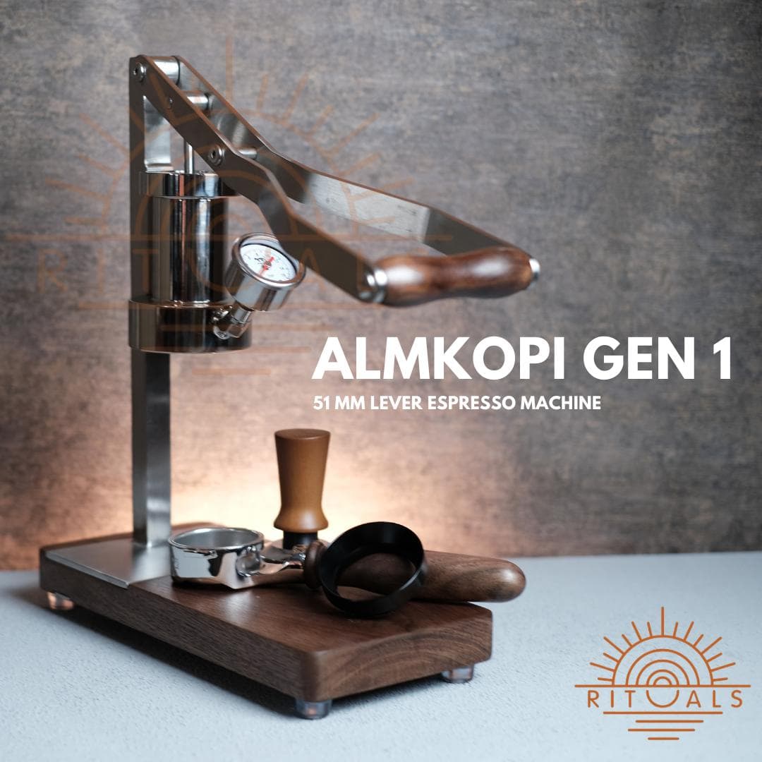 ALMKOPI Gen 1 S1 Manual Lever Espresso Machine 51mm | Rituals. | Mesin Espresso Maker Home Café & Specialty Coffee