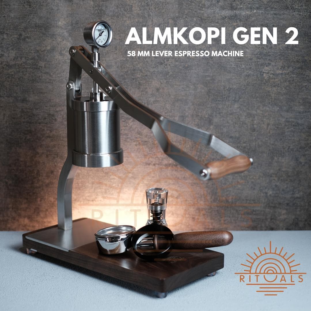 ALMKOPI 2S Gen II Manual Lever Espresso Machine 58mm | Rituals. | Mesin Espresso Maker Home Café & Specialty Coffee
