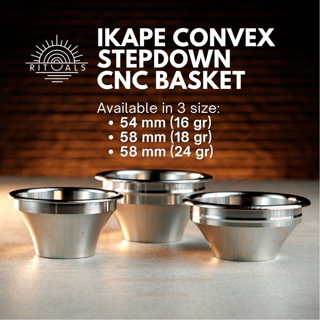 IKAPE Convex Stepdown Espresso Basket